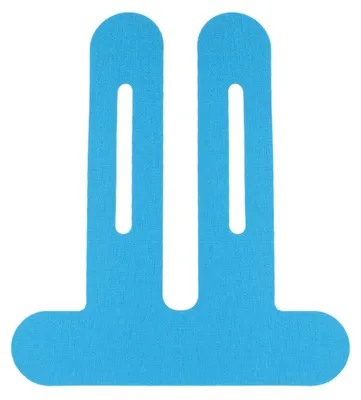 Produktbild von Vorgeschnittenes Kinesiologie-Knieband zur Linderung von Knieschmerzen, Bandunterstützung und Stabilität, elastisch, atmungsaktiv, für sportliche Knie- und Knöchelmuskulatur.