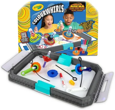Obrázok produktu pre Colourwhirls Battle Arena - Kreatívna hra - CRAYOLA - Až pre 4 osoby - Vek 6+