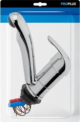 Image de Mitigeur, céramique, 12 V, Ø 33 mm, finition chromée