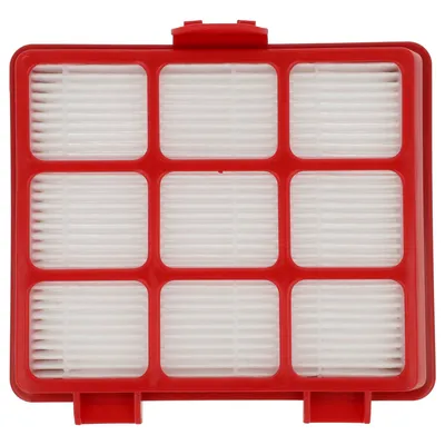Produktbild von vhbw Staubsaugerfilter kompatibel mit Gorenje VC1901GACRCY, VCEA01GACWCY, VCEA01GACBUCY, VC1903GACBUCY Staubsauger - Abluftfilter Rot Schwarz Weiß
