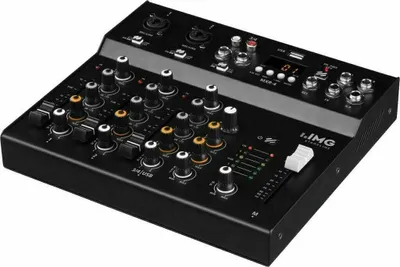 Produktbild von MONACOR MXR-4 4-Kanal Audio Mischpult
