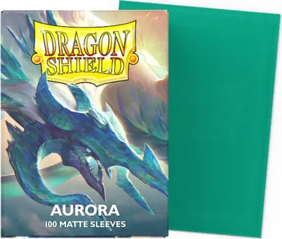 Zdjęcie produktu dla Matowe rękawy Dragon Shield w standardowym rozmiarze - Aurora (100 rękawów)