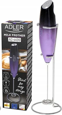 Obrázok produktu pre ADLER AD 4499 napeňovač mlieka s miešadlom a stojanom