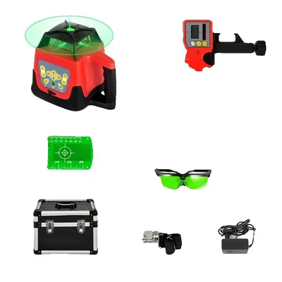 Image de Niveau laser, rotation de 360 degrés, grande plage de mesure, faisceau vert 2