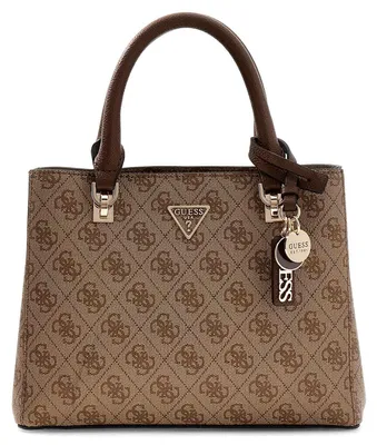 Produktbild von GUESS Damen Handtasche Noelle II Latte Logo/Brown : Latte Logo/Brown Farbe vom Hersteller: Latte Logo/Brown