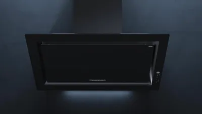 Produktbild von Küppersbusch 90 cm Wandhaube Konzept Kopffreiheit mit K-Connect mit 4 Leistungsstufen DW9880.0S Black Velvet