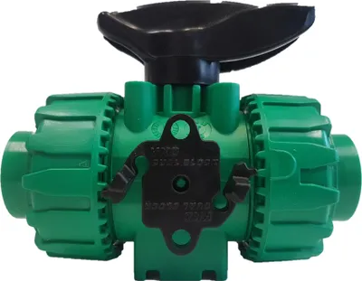 Produktbild von PPR Aqua-Plus Fusiotherm Kugelhahn Union 20mm, Wasserrohr, Heizungsrohr