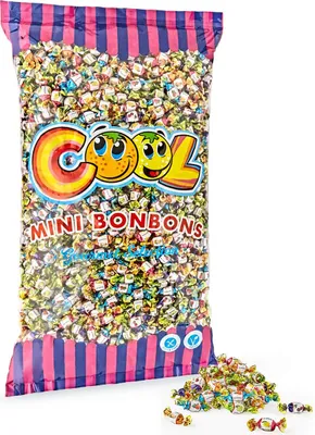 Image de Cool Minibonbons Mix Fruits en sachet, env. 1350 minibonbons 1 x 3 kg