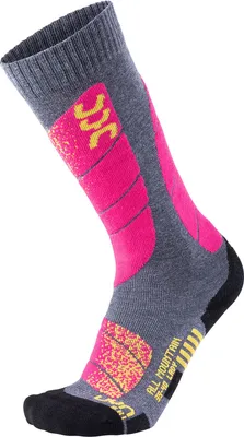 Produktbild von UYN All Mountain Skisocken Damen medium grey melange/pink 41-42