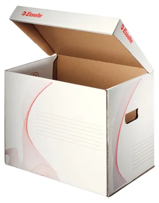 Produktbild von Esselte 128911 Dateiablagebox Karton Weiß