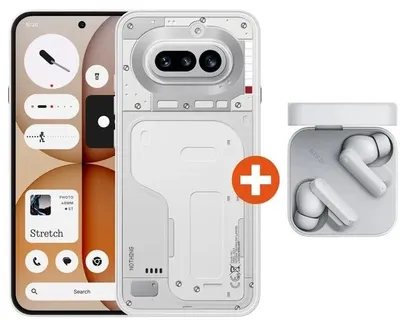 Produktbild von Nothing Phone (4a) – 6,78", Qualcomm Snapdragon 7s Gen 4, 12 GB RAM, 256 GB, Android 16 inkl. CMF Buds 2a