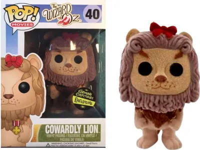 Produktbild von Figur Funko POP the Wizard of Oz 40 Cowardly Lion flocked Special Edition