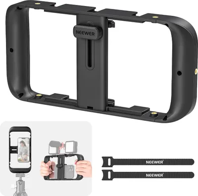 Produktbild von Neewer A104 Smartphone-Videorig mit 55-100mm Halter, 290x138x34mm, 3kg Tragkraft
