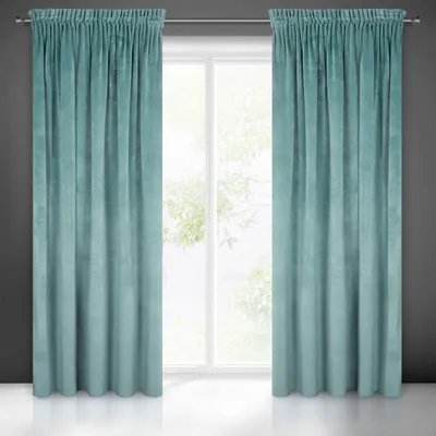 Produktbild von Vorhang RIA hellblau140x270 cm  Kräuselband