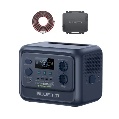 Image de BLUETTI Elite 100 V2 : station d'alimentation et chargeur portable, 1 024 Wh/1 800 W, chargeur-générateur de 1 200 W, recharge rapide en voiture en 3,4 heures, idéal pour le camping en voiture