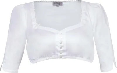 Produktbild von Dirndlbluse Kathrin-Maurina weiß 46