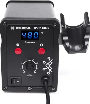 Produktbild von KUNSTSTOFFSCHWEISSGERÄT Techrebal 858D ULTRA 750W PP-Füller DÜSE BUTTERFREI