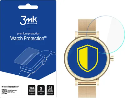 Produktbild von 3mk Display Schutzfolie Watch Protection für Rubicon RNBE64 0,2mm (3 Stück)