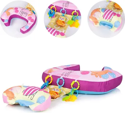 Produktbild von CHIPOLINO Multifunktionales Babykissen 5in1 Rosa