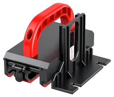 Zdjęcie produktu dla Blok zabezpieczający do piły stołowej, ergonomiczna konstrukcja