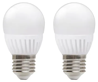 Produktbild von Kobi E27 LED Lampe 9W 900lm 3000K Warmweiß 230V 45mm 2 Stück