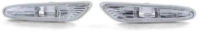Für BMW 3er E90 E91 E92 E93 / 1er E82 E88 Seitenblinker Blinker Weiß Set in der Farbe Weiß von Carparts-Online GmbH