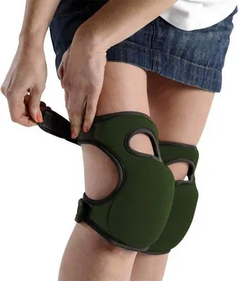 Produktbild von Kniebeschützer 1 Paar weich Schaum unisex für Gartenarbeit
