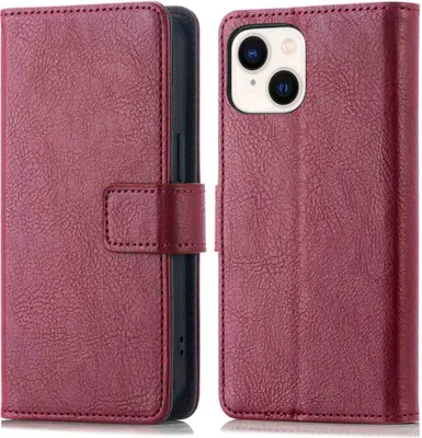 Immagine prodotto di imoshion Custodia pieghevole per iPhone 15 - Bordeaux