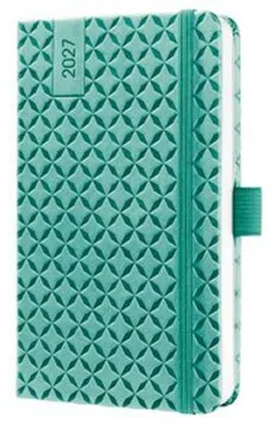 Produktbild von Wochenkalender Jolie 2027 Hardcover ca. A6 Mint Green 174 Seiten
