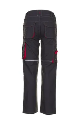 Immagine prodotto di Pantaloni Planam in tessuto basaltico, colore antracite/rosso, taglia 28, codice prodotto 2820028