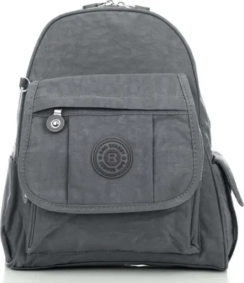Produktbild von Bag Street Rucksack für Damen und Herren kompakt und leicht für Reisen und Alltag, Grau