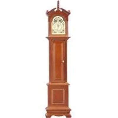 Produktbild von Miniatur-Klassische Hölzerner Wanduhr für Puppenhaus, Vintage-Stil, Kleine Größe