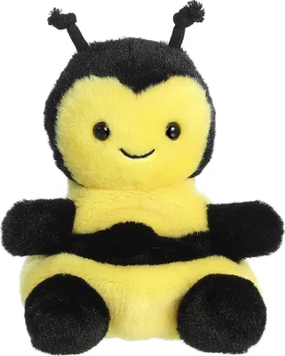 Obrázok produktu pre Včelí plyšová hračka, 12 cm, mäkká a plyšová dlaň