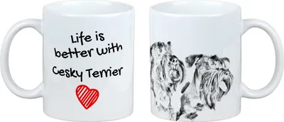 Produktbild von Art-Dog Keramiktasse Tschechischer Terrier