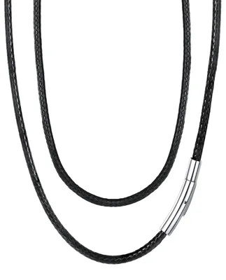 Obrázok produktu pre Kožený náhrdelník FaithHeart, 3 mm, dámsky/pánsky, kožená retiazka, šperk