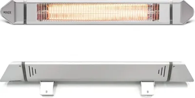 Produktbild von VASNER Teras 25 Basix Heizstrahler 1 Stufe 2500 W Silber