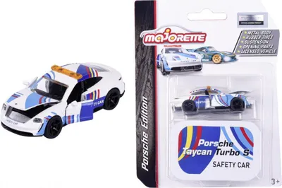 Produktbild von Majorette Spielzeugauto Porsche Edition Deluxe Taycan Turbo S 212053161Q05