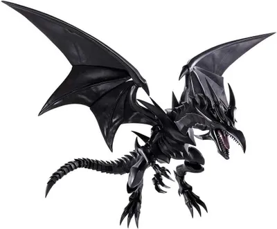 Produktbild von Yu-Gi-Oh! Duel Monsters S.H. Monster Arts Actionfigur Red Eyes Black Dragon 22 cm