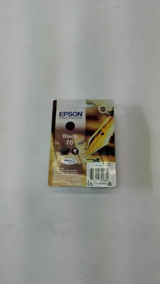 Produktbild von Epson Pen and crossword Singlepack Black 16 DURABrite Ultra Ink, Standardertrag, Schwarz, Tinte auf Pigmentbasis, 5,4 ml, 1 Stück(e), 175 Seiten