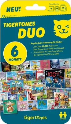 Produktbild von tigertones DUO ticket - 6 Monate