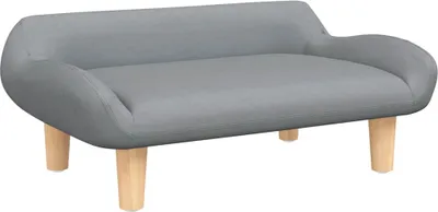 Obrázok produktu pre vidaXL Detská pohovka svetlosivá 70x40x24 cm látka