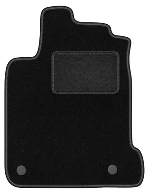 Produktbild von Fahrermatte Velours für Renault Latitude 2010-2015 (Limousine) – 1-tlg, Schwarz, passgenau – Wielganizator LUX