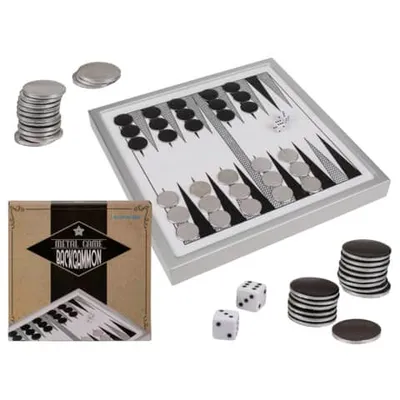 Zdjęcie produktu dla Out of the Blue Metal Game Backgammon