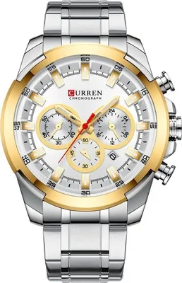 Produktbild von CURREN FI-14216 Herrenuhr Silber - Stilvoll & Elegant KP14216