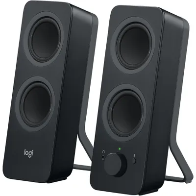 Produktbild von Logitech Z207 - Lautsprecher - für PC - 2.0-Kanal - kabellos - Bluetooth - 5 Watt (Gesamt) - Schwarz