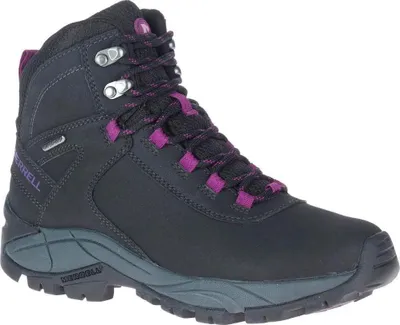 Produktbild von Merrell Vego Mid Leather, Black / Gloxinia