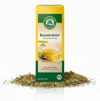 Produktbild von Lebensbaum Basenkräuter Kräutertee Mischung - 60g