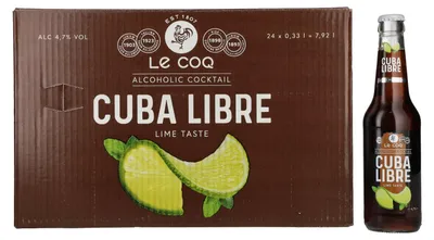Image de Le Coq CUBA LIBRE 4,7% Vol. 24x0,33l