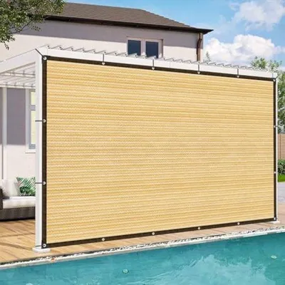 Produktbild von Sonnensegel, 1 x 2 Meter – Luftdurchlässiges Schattiernetz für Garten und Außenbereich