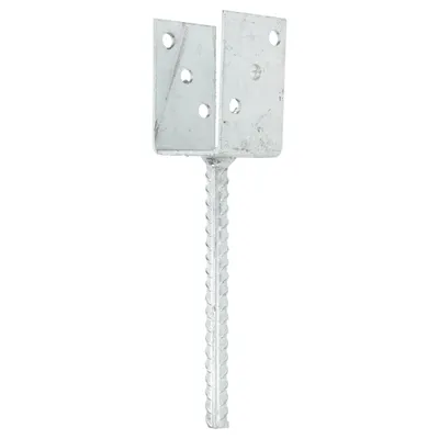 Produktbild von Pfostenstütze Gabelweite 141mm Höhe 300mm U-Form verzinkt